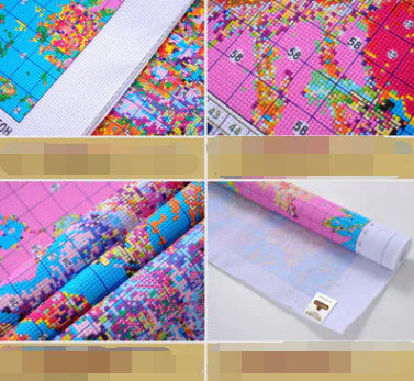 Mona Lisa Dream Home Cross-Stitch Garden Scene