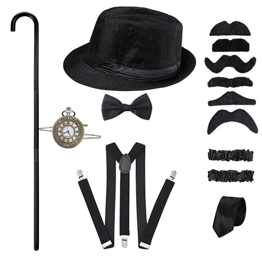 Mens Costumes Gangster Roaring vintage