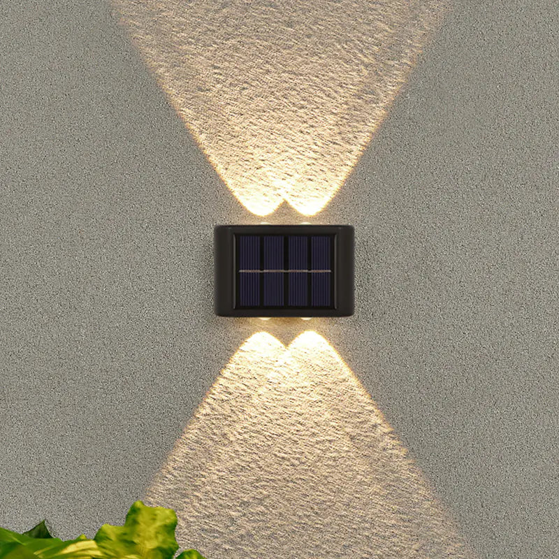 Solar Outdoor Wall Light for Home Garden Decoration